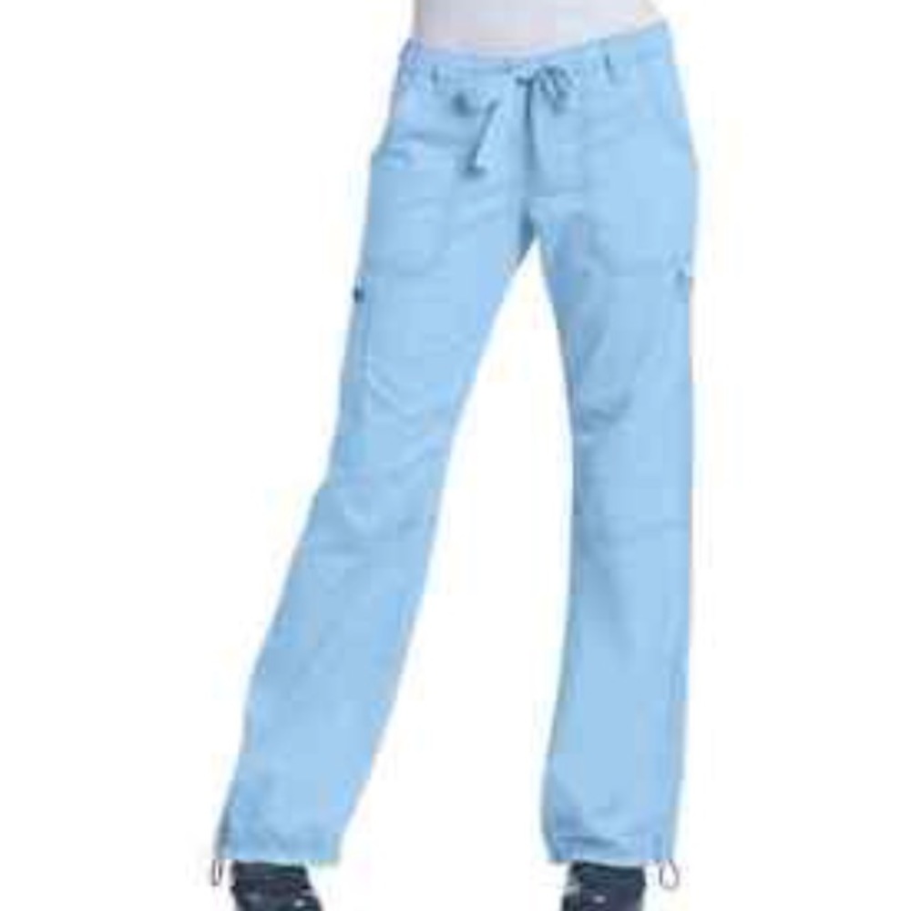 Koi scrub pants, lite sky blue